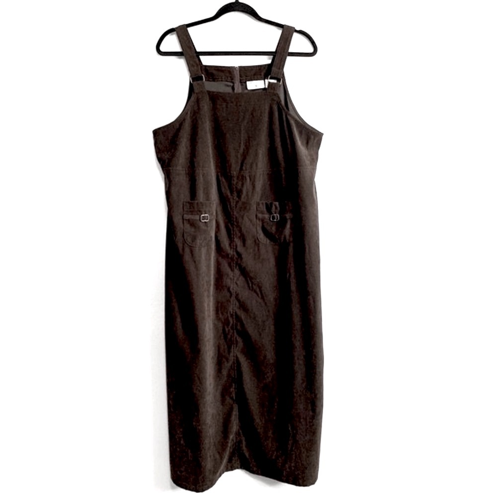 Kathy Ireland Vintage 90’s Overall Maxi Dress